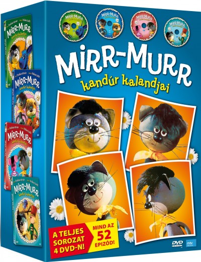 Csuk�s Istv�n - Foky Ott� - Mirr-Murr kand�r kalandjai d�szdoboz (4 dvd)