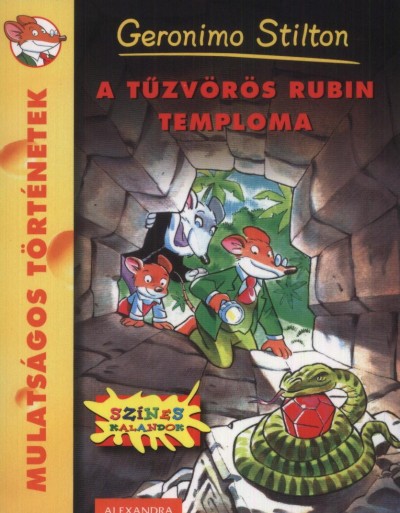 Geronimo Stilton - A t�zv�r�s rubin temploma