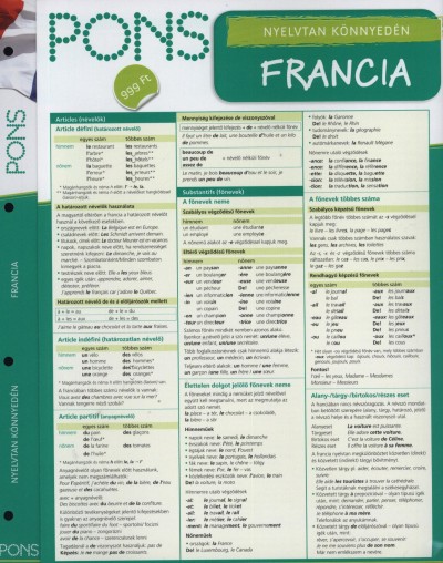 Krystelle Jambon - PONS Nyelvtan k�nnyed�n - Francia -�j