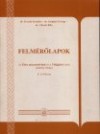Fercsik Erzs�bet - Felm�r�lapok