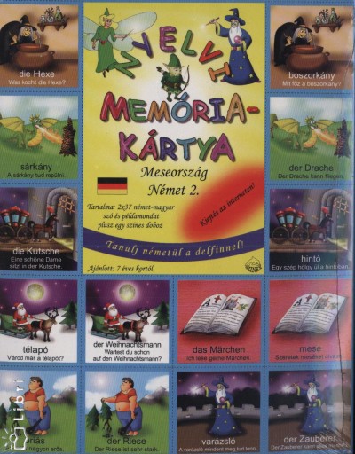  - Nyelvi mem�ria k�rtya - N�met 2. - Meseorsz�g