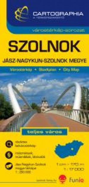  - Szolnok teljes v�rost�rk�p