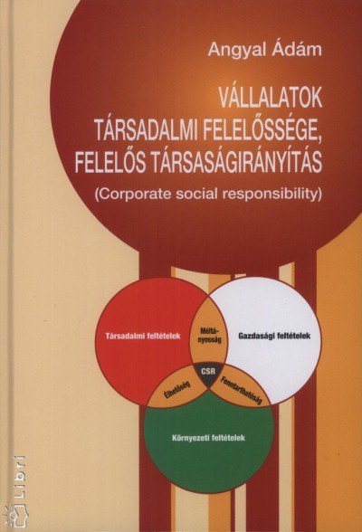 Angyal �d�m - V�llalatok t�rsadalmi felel�ss�ge, felel�s t�rsas�gir�ny�t�s