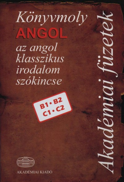 Szala Bogl�rka(Szerk.) - Thimar M�rta(Szerk.) - K�nyvmoly angol