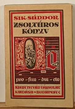 Zsoltros knyv