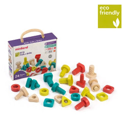 ECO Activity Csavaroz�s j�t�k, 28 db-os, Miniland