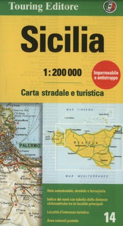 Sicilia - Carta stradala e turistica