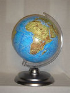 Földgömb 25 cm - Földrajzi