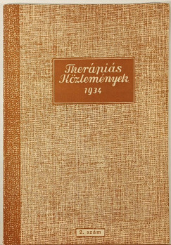 Janovics Andr�s  (Szerk.) - Ther�pi�s K�zlem�nyek 1934 febru�r