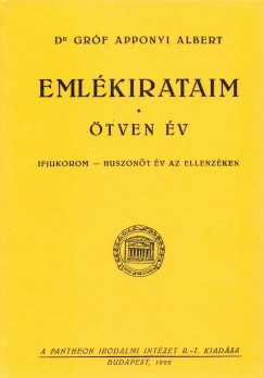 Grf Apponyi Albert - Emlkirataim - tven v