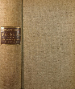 Franz Werfel - Barbara oder die Fr�mmigkeit