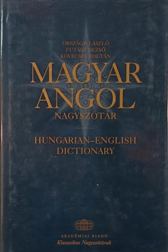 Futsz Dezs - Kvecses Zoltn - Orszgh Lszl - Magyar-angol nagysztr