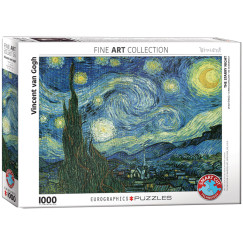 Vincent Van Gogh - Csillagos �jszaka, 1000 db-os puzzle (EUROGRAPHICS, 6000-1204)