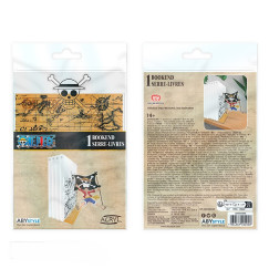 One Piece- Luffy a zászlójával akril könyvtámasz