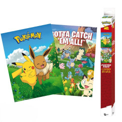 Pokemon: poszter szett