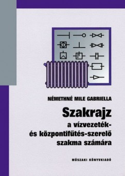 Nmethn Mile Gabriella - Szakrajz a vzvezetk s kzpontifts-szerel szakma szmra