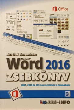 Brtfai Barnabs - Word 2016 zsebknyv