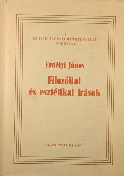 Filozófiai és esztétikai írások