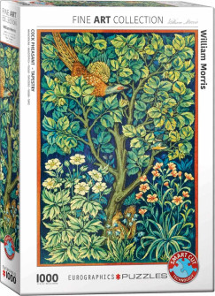 William Morris - Fácán,1000 db-os puzzle (EUROGRAPHICS,6000-6130)