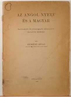 Kem�ny Hug� - Az angol nyelv �s a magyar