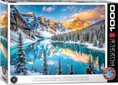 A Moraine-tó télen, 1000 db-os puzzle (EUROGRAPHICS,6000-6101)