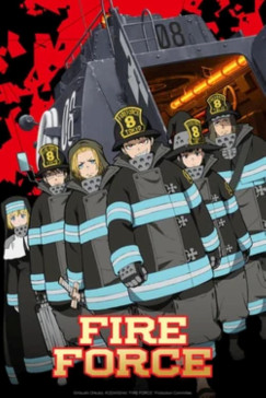 Fire Force: 8-as egys�g Poszter