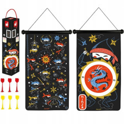 MÁGNESES DART JÁTÉK - NINJA
