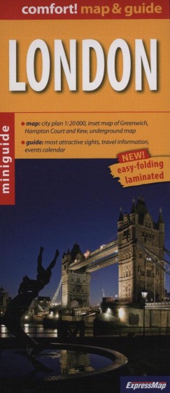 LONDON 1:20000 (MAP&GUIDE) TRKP - LAMINLT