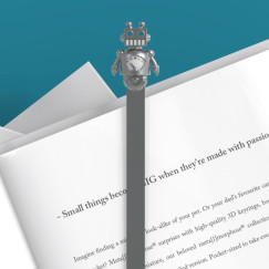 Robot, ezst  - Fm knyvjelz