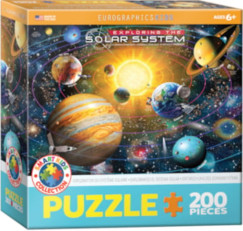 A Naprendszer felfedezése 200 db-os gyermek puzzle (EUROGRAPHICS, 6200-5486)