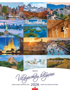 UNESCO Vil�g�r�ks�g helysz�nei falinapt�r 40x58 cm - 2026