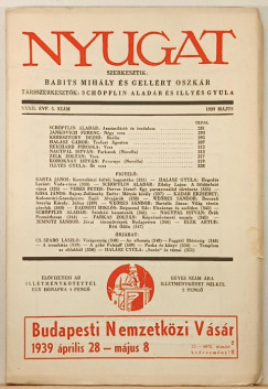 Babits Mihly   (Szerk.) - Gellrt Oszkr   (Szerk.) - Nyugat XXXII. vf. 5. szm