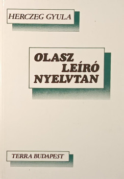 Herczeg Gyula - Olasz ler nyelvtan