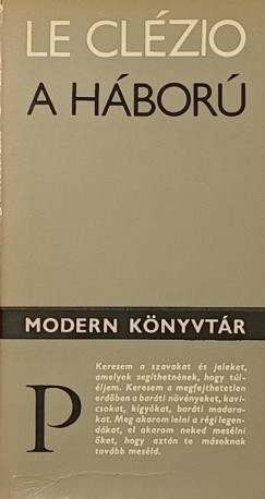 Jean-Marie Gustave Le Clézio - A háború