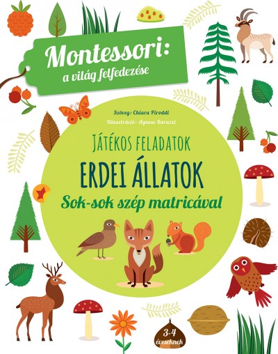 Maria Montessori - Erdei állatok - A világ felfedezése