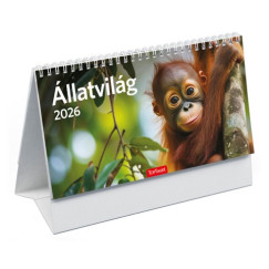 Állatvilág - asztali naptár 24x12,8 cm - 2026