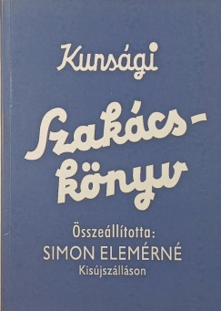 Simon Elemrn Bolemn Ilona - Kunsgi szakcsknyv