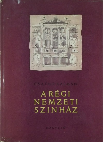 Csathó Kálmán - A régi Nemzeti Színház