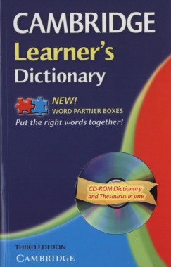 Kate Woodford   (Szerk.) - Cambridge Learner's Dictionary - Third edition + CD-ROM