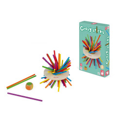 Crazy sticks - készségfejlesztő játék kicsiknek (Janod,J02695)