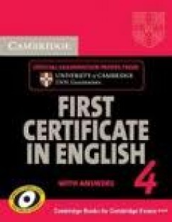 Cambridge First Certificate in English 4