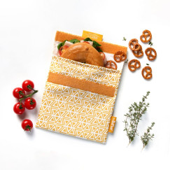 Roll'eat SG-TLy Snack'n'Go-Tiles Triangle Snack táska újrahasználható