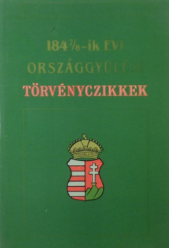 1847/8-ik vi Orszggylsi trvnyczikkek
