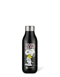 Boldog Snoopy kuty�s 500 ml-es h�szigetelt kulacs