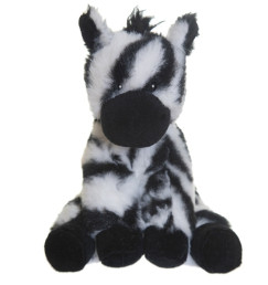 Stripes Zebra, csíkos kicsi 15 cm plüss (Cutie Heads - Fresh Kid 3344)
