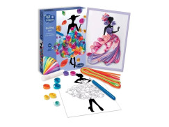 Pap�rd�sz �lomruh�k, quilling-k�szlet kreat�v szett - Sentosphere