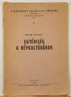 Pter Lszl - Egynisg a npkultrban