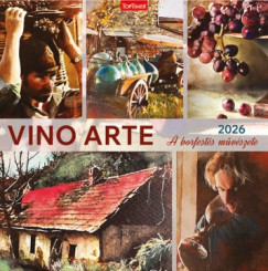 Vino Arte - Lemeznaptr - 58x29 cm - 2026