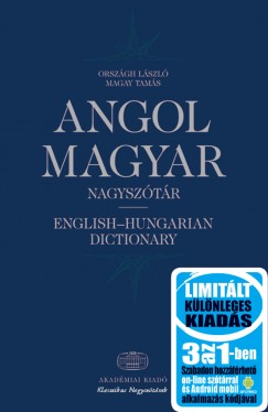 Magay Tams - Orszgh Lszl - Angol-magyar nagysztr + NET + alkalmazs
