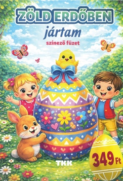 Zöld erdőben jártam színező füzet